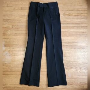 Banana Republic Jackson Fit Black Trousers 6 Long